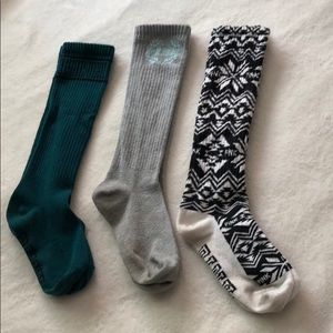 3 pair of PINK 🧦 socks